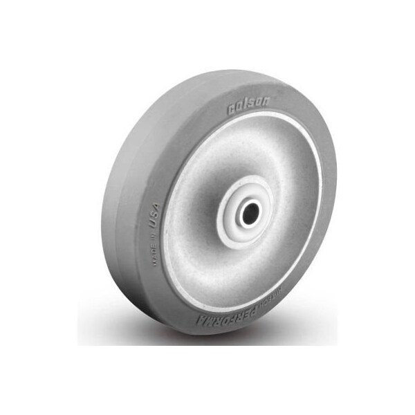 Colson 2 Series Wheel 2.00003.445 - 3-1/2 x 1-1/4 Performa Rubber 3/8 Annular Ball Bearing